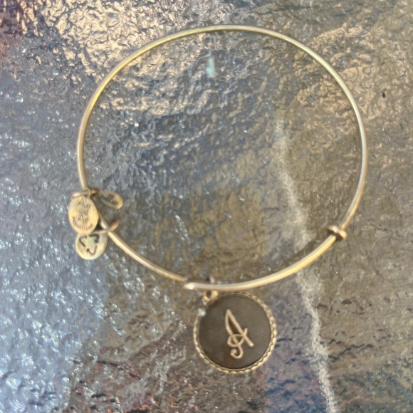 Initial A Alex and ani bracelet - Picture 1 of 1